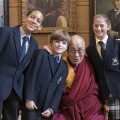 HHDL and School Children1
